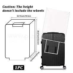 Funda de PVC transparente para equipaje&nbsp;AJEW-WH20080-52P