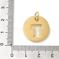 Placcatura ionica (ip) ciondoli in acciaio inossidabile 304&nbsp;STAS-M074-01G-T