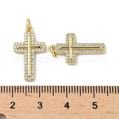 Ottone micro spianare pendenti zirconi&nbsp;KK-Q039-08G