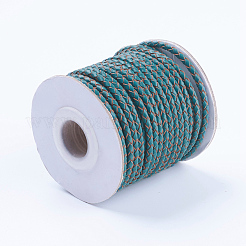 Ronds cordons tressés vachette&nbsp;WL-L009-01U