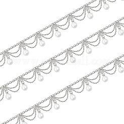 Chaînes de tasse en verre strass&nbsp;CH-WH0014-01S