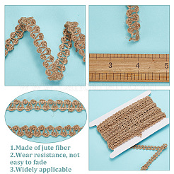 Ruban de jute tressé de 10 m&nbsp;OCOR-GO0001-16D