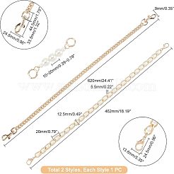 Sangles de sac en alliage de zinc&nbsp;FIND-FH0003-58