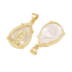 Pendenti shell in ottone&nbsp;CU-CBA9482-05G-08