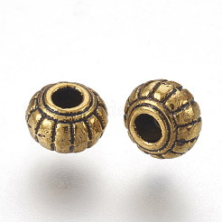 Perles en alliage de style tibétain&nbsp;X-GLF10505Y