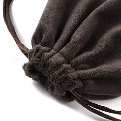 Sacchetti portaoggetti in velluto con coulisse per gioielli&nbsp;ABAG-P013-02D-02