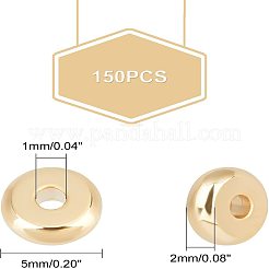 150 pièce de perles d'espacement en acier inoxydable 304&nbsp;STAS-DC0002-17