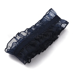 Bordure en dentelle plissée élastique chinlon&nbsp;EW-WH0013-39A