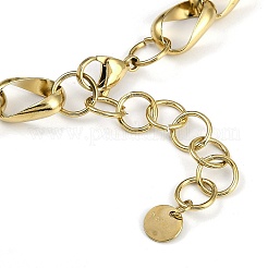 Collane a catena in acciaio inossidabile 304&nbsp;NJEW-K387-02G
