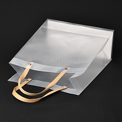 Borsa tote trasparente vuota personalizzata rettangolare per San Valentino&nbsp;ABAG-M002-02C