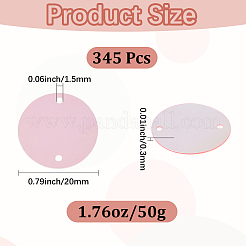 50g ornament zubehör pvc pailletten/pailletten anhänger&nbsp;PVC-CY0001-01C