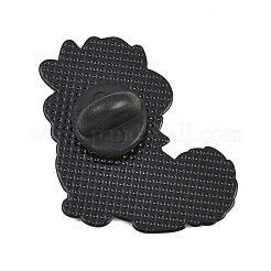 Cowboy-Anstecknadeln mit sibirischem Husky-Motiv aus Emaille&nbsp;JEWB-G046-06A