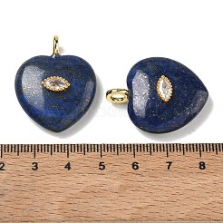 Gefärbt natürliche Lapislazuli Anhänger&nbsp;G-P585-03G-20