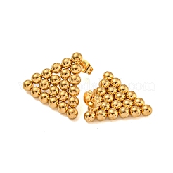 Boucles d'oreilles à tige en acier inoxydable 304 pour femmes&nbsp;EJEW-Z058-01G-01