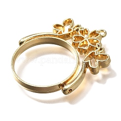 Pendentifs de lunette ouverte en alliage&nbsp;PALLOY-I223-02LG