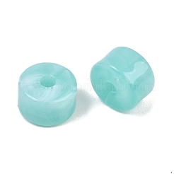 Perles en acrylique opaque bicolores imitant les pierres précieuses&nbsp;AC-CBA3EFE-02B