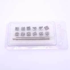 Timbres en alliage de zinc&nbsp;AJEW-WH0155-06B