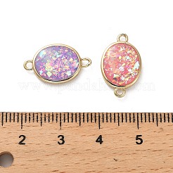Messinganhänger mit synthetischem Opal&nbsp;KK-A239-01A-G