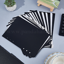 Feuilles intercalaires en plastique pour cahier&nbsp;OFST-WH0002-54A