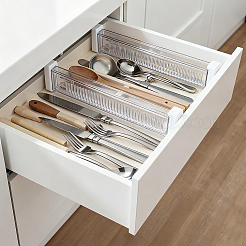 Multifunktions-Schubladenteiler aus Kunststoff&nbsp;DIY-WH0591-622