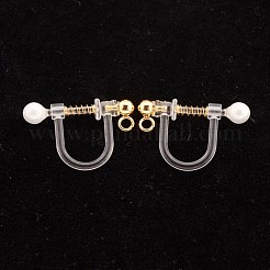 Accessori per orecchini a clip in acciaio inossidabile 304&nbsp;STAS-G247-04G