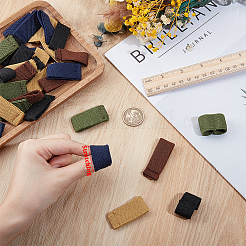 50 pièce de 5 attaches de sangle tactiques larges en tissu de couleur&nbsp;FIND-GF0009-79B