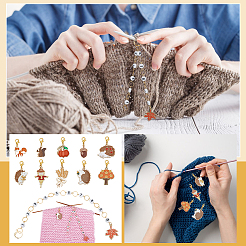 Juegos de herramientas para tejer otoño diy&nbsp;HJEW-BC00023