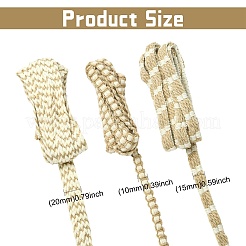 3 ceinture en corde de chanvre tressée&nbsp;ST-CJ0042-003