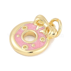 Messing Emaille Anhänger / charms&nbsp;KK-Q028-12A-G