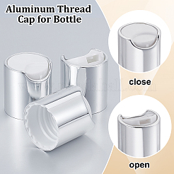 Aluminium-Gewindeverschluss für Flasche&nbsp;AJEW-WH0604-10B-S