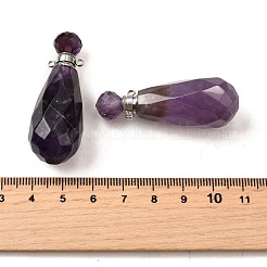 Anhänger aus Naturstein-Parfümflaschen&nbsp;G-L623-06P
