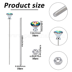 Kit para hacer estacas de jardín con cuentas&nbsp;DIY-FH0010-86A