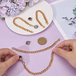 DIY Schmuckset mit ovalen Tassenanhängern&nbsp;DIY-SP0001-78