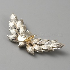 Flügel-Schuhdekoration aus Strassen&nbsp;AJEW-WH0166-84A-LG