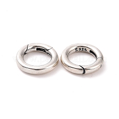 925 anello a molla in argento sterling&nbsp;STER-D036-10AS-02