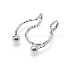 Wire-Wrap-Nasenring für Teenager-Mädchen-Frauen&nbsp;LS-AJEW-TAC0029-08P