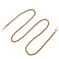 1 asa para bolso de cadena de aluminio y cuero sintético&nbsp;AJEW-CL0001-27C