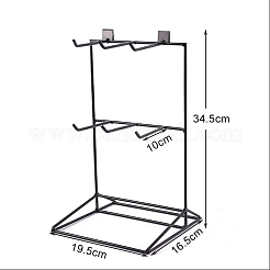 Porta orecchini in ferro a due strati&nbsp;PW-WG3BB1E-01