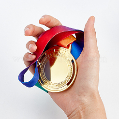 3 Stück Medaille aus Zinklegierung in zwei Farben&nbsp;AJEW-CN0001-33