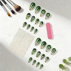 1 Set künstliche Fingernägel zum Aufkleben (vollflächige Kunststoffabdeckung)&nbsp;MRMJ-CP0001-69