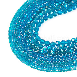 11 brins 11 styles galvanoplastie perles de verre brins&nbsp;EGLA-TA0003-05