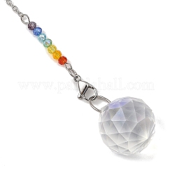 4 attrape-soleil en cristal à 7 chakras ([1] pièce)&nbsp;HJEW-JM05025