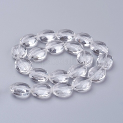 Fili di perline in vetro&nbsp;GLAA-S003-20x11mm-14