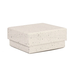 Quadratische Schmuckaufbewahrungsboxen aus Papier mit Schwamm im Inneren&nbsp;CON-I013-01C