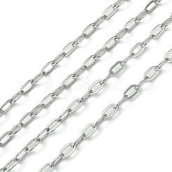 Numblartd Chaîne torsadée à maillons plats en fer galvanisé de 10 m – Accessoires de fabrication de bijoux pour la fabrication de bracelets, colliers (noir, 5 x 8 mm