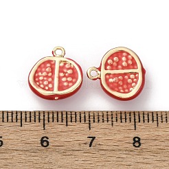 Messing Emaille Anhänger / charms&nbsp;KK-F903-01D-G