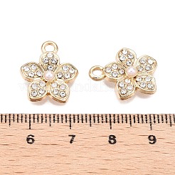 Gestell-Plating-Legierung Pflastern Strass Anhänger&nbsp;FIND-N005-15A