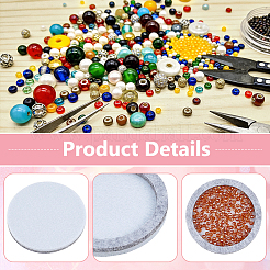 Tablero de diseño de cuentas de fieltro&nbsp;AJEW-WH0481-722A