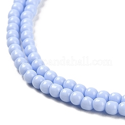 Fili di perline giada di vetro imitato&nbsp;GLAA-K062-A01-04