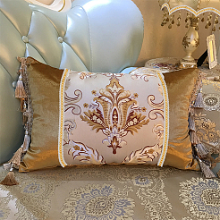 Bordure en dentelle tressée en polyester&nbsp;OCOR-WH0078-08A